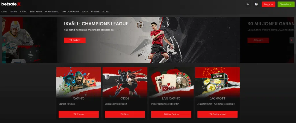 Betsafe - Index