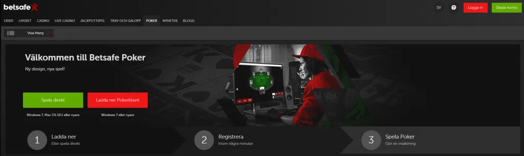 Betsafe - Poker