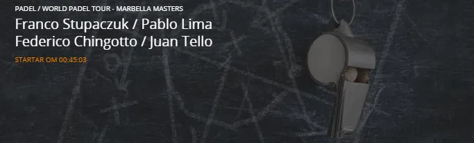 Franco Stupaczuk Pablo Lima vs. Federico Chingotto Juan Tello 3 Juni 2022