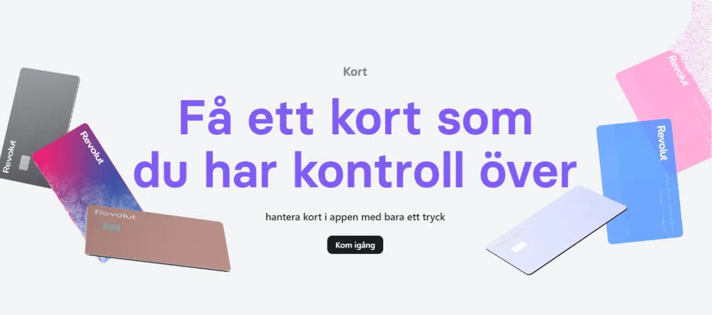 Revolut Kort