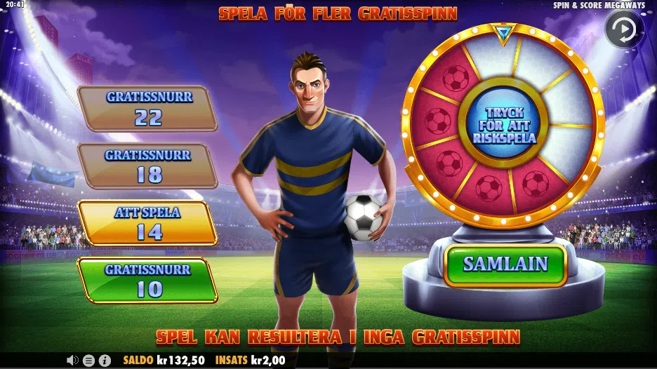 Spin Score MEGAWAYS Pragmatic Vinn fler free spins i bonusspelet