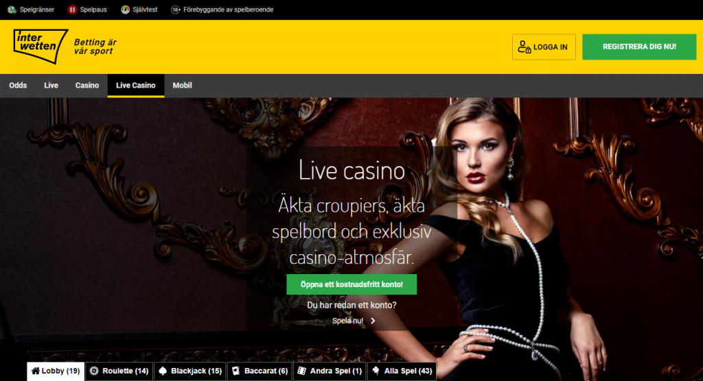 interwetten.se live casino