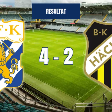 IFK Göteborg mot BK Häcken – stor seger för Göteborg med 4-2