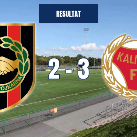IF Brommapojkarna mot Kalmar FF – tre mål i första halvlek visade sig för tuff för Brommapojkarna