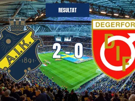 AIK mot Degerfors IF – viktig seger för AIK