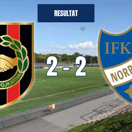 IF Brommapojkarna mot IFK Norrköping – en underhållande match som slutar oavgjort