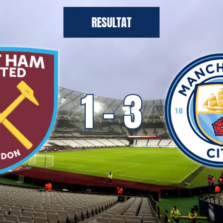 West Ham mot Manchester City – City visar sin dominans med ett strålande spel