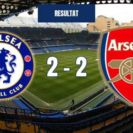 Chelsea mot Arsenal – ett oavgjort resultat med spektakulära mål