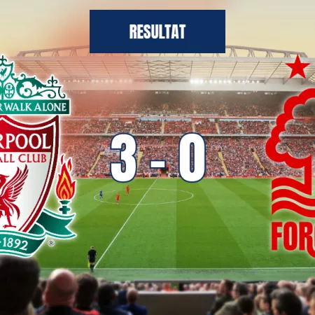 Liverpool mot Nottingham Forest – Femte raka vinsten för Liverpool