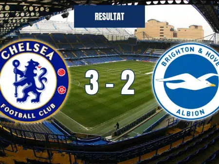 Chelsea mot Brighton – knapp seger för Chelsea i en målrik match