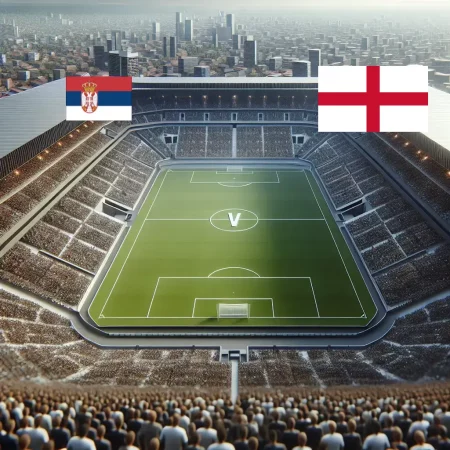 Serbien mot England 2024-06-16