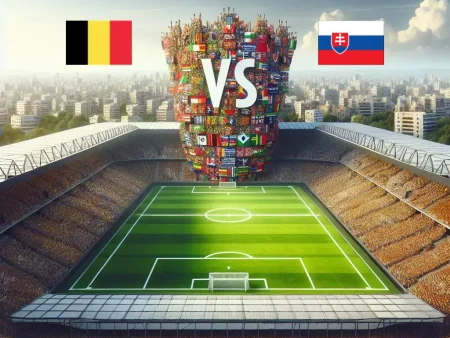 Belgien mot Slovakien 2024-06-17