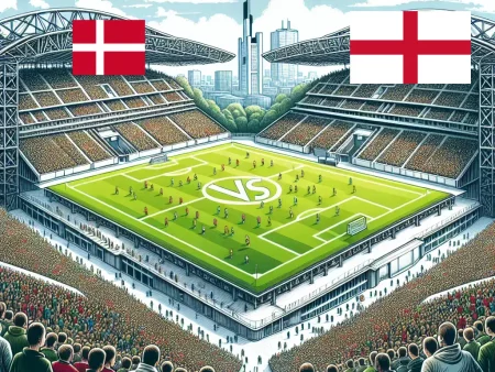 Danmark mot England 2024-06-20