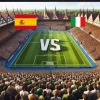 Spanien mot Italien 2024-06-20