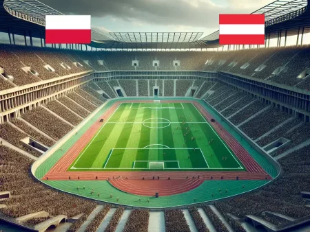 Polen mot Österrike 2024-06-21