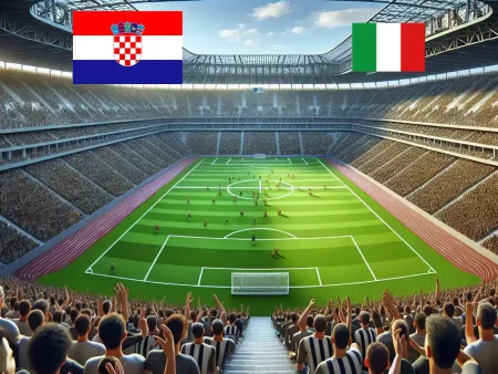 Kroatien mot Italien 2024-06-24