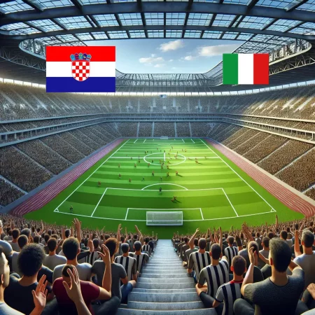 Kroatien mot Italien 2024-06-24