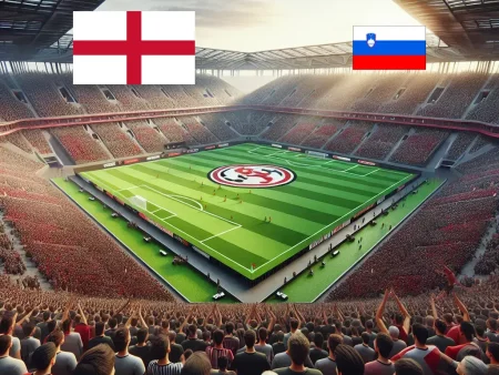 England mot Slovenien 2024-06-25