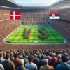 Danmark mot Serbien 2024-06-25