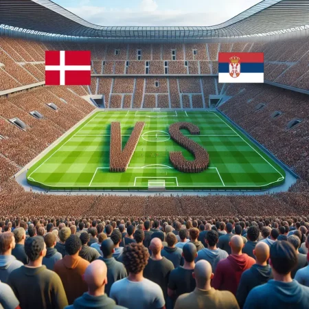 Danmark mot Serbien 2024-06-25