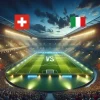 Schweiz mot Italien 2024-06-29