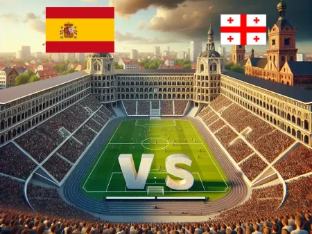 Spanien mot Georgien 2024-06-30