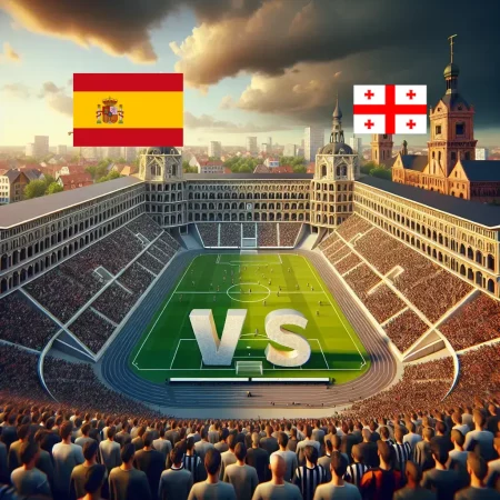 Spanien mot Georgien 2024-06-30