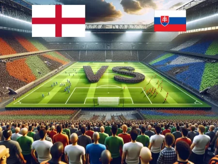 England mot Slovakien 2024-06-30