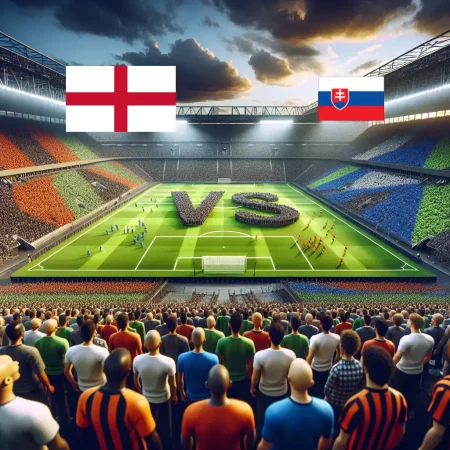 England mot Slovakien 2024-06-30