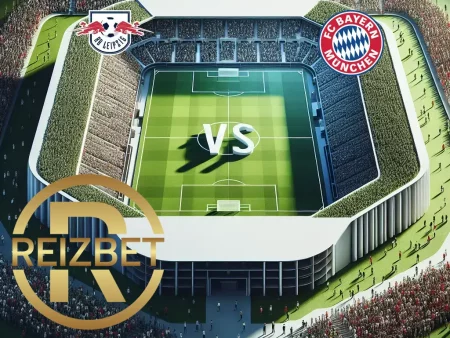 RB Leipzig mot Bayern München 2025-05-03