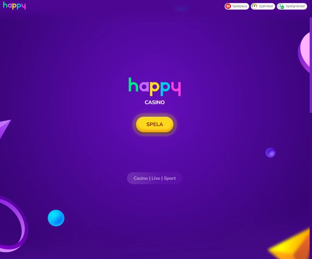 Happy Casino Recension 1 Happy Casino Indexsida