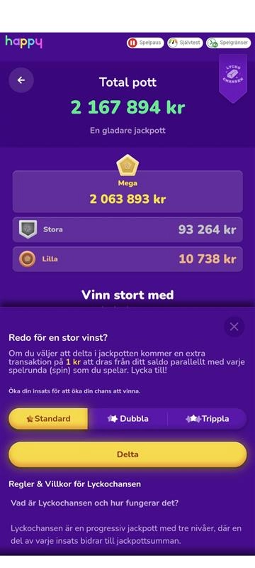 Happy Casino Recension 10 Happy Casino Lyckochansen Jackpot 3