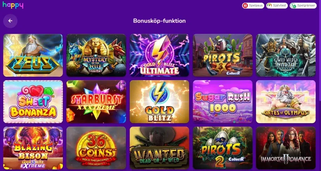 Happy Casino Recension 5 Happy Casino Spelautomater med bonuskop