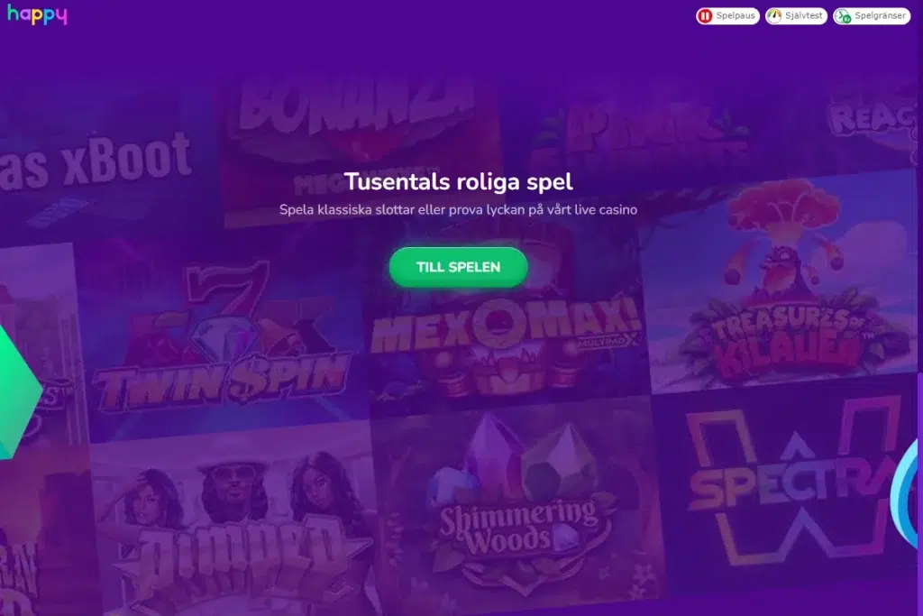 Happy Casino Recension 2 Happy Casino Spelutbud