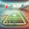 FK Crvena Zvezda mot Lech Poznan 2025-08-12