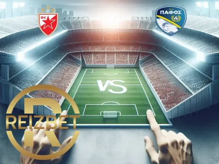 FK Crvena Zvezda mot Pafos 2025-08-19