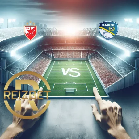 FK Crvena Zvezda mot Pafos 2025-08-19