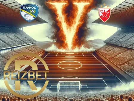 Pafos mot FK Crvena Zvezda 2025-08-26